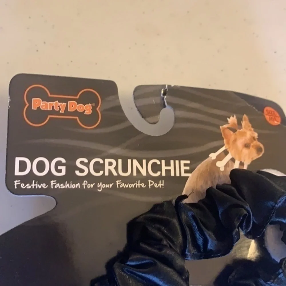 Halloween Dog Scrunchie